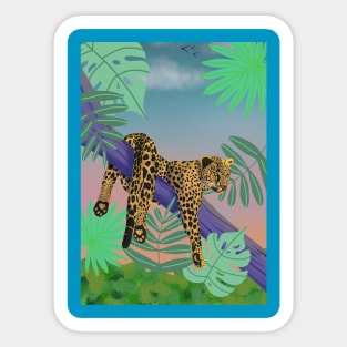 Leopard Sticker